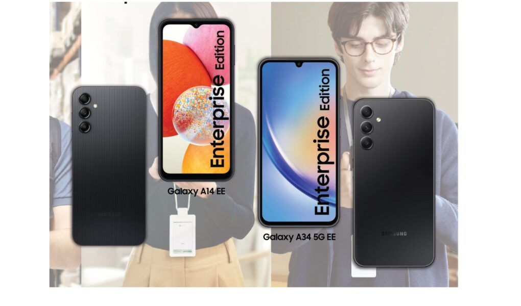Samsung Galaxy A14 dan Galaxy A34 5G Enterprise Edition