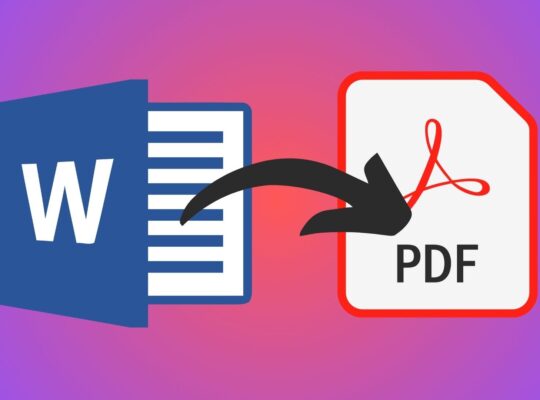 Cara mengubah Word ke PDF